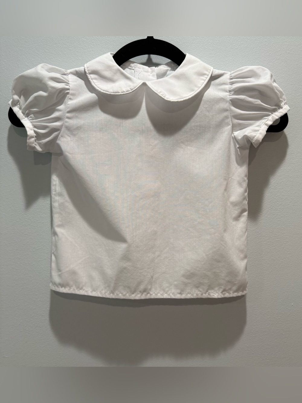 Funtasia Too Dallas White Peter Pan Collar Blouse Girls 4T Classic Dress Shirt